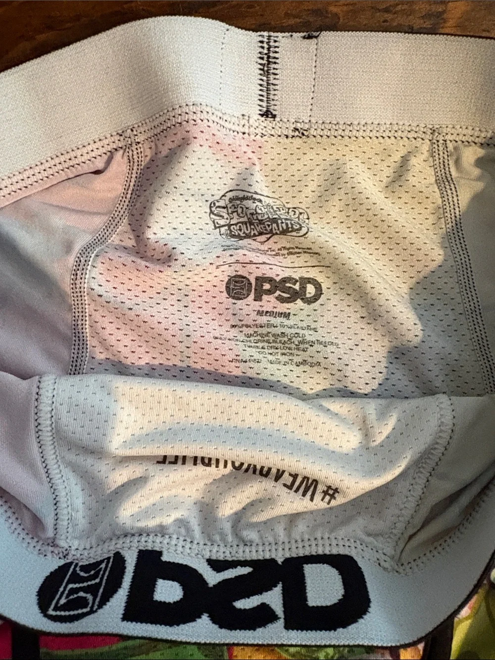 PSD Mens SpongeBob & Patrick  Boxer Briefs
